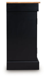 Wildenauer Brown/Black Dining Buffet by Ashley at Eve Furniture