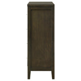 Wilkes Dark Cocoa 4-Drawer Chest by Coaster at Eve Furniture