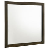 Wilkes Dark Cocoa Dresser Mirror by Coaster at Eve Furniture