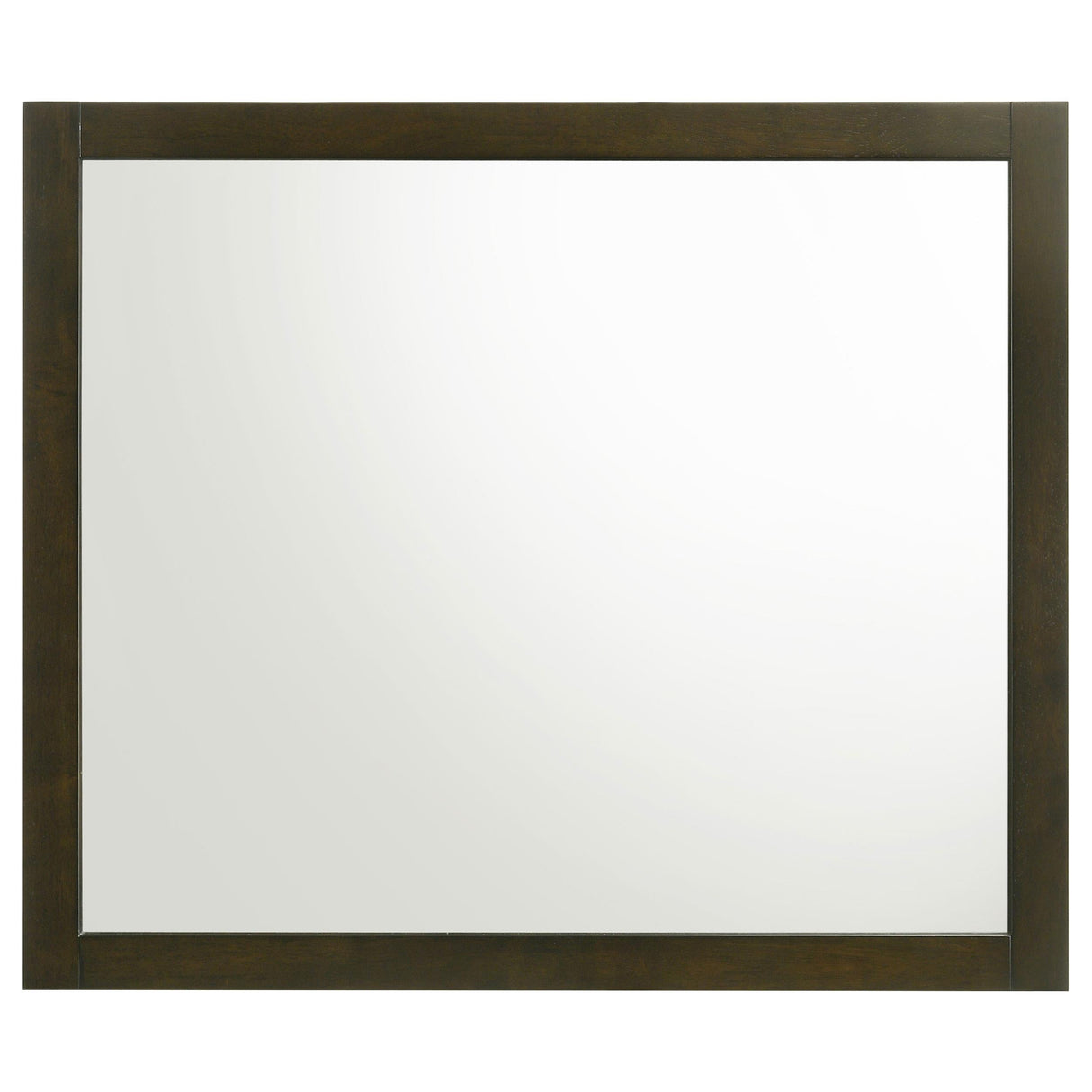 Wilkes Dark Cocoa Dresser Mirror by Coaster at Eve Furniture