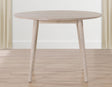 Willow 42″ Round Dining Table, Tan by Steve Silver at Eve Furniture