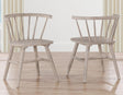 Willow Solid Wood Dining Chair, Tan by Steve Silver at Eve Furniture