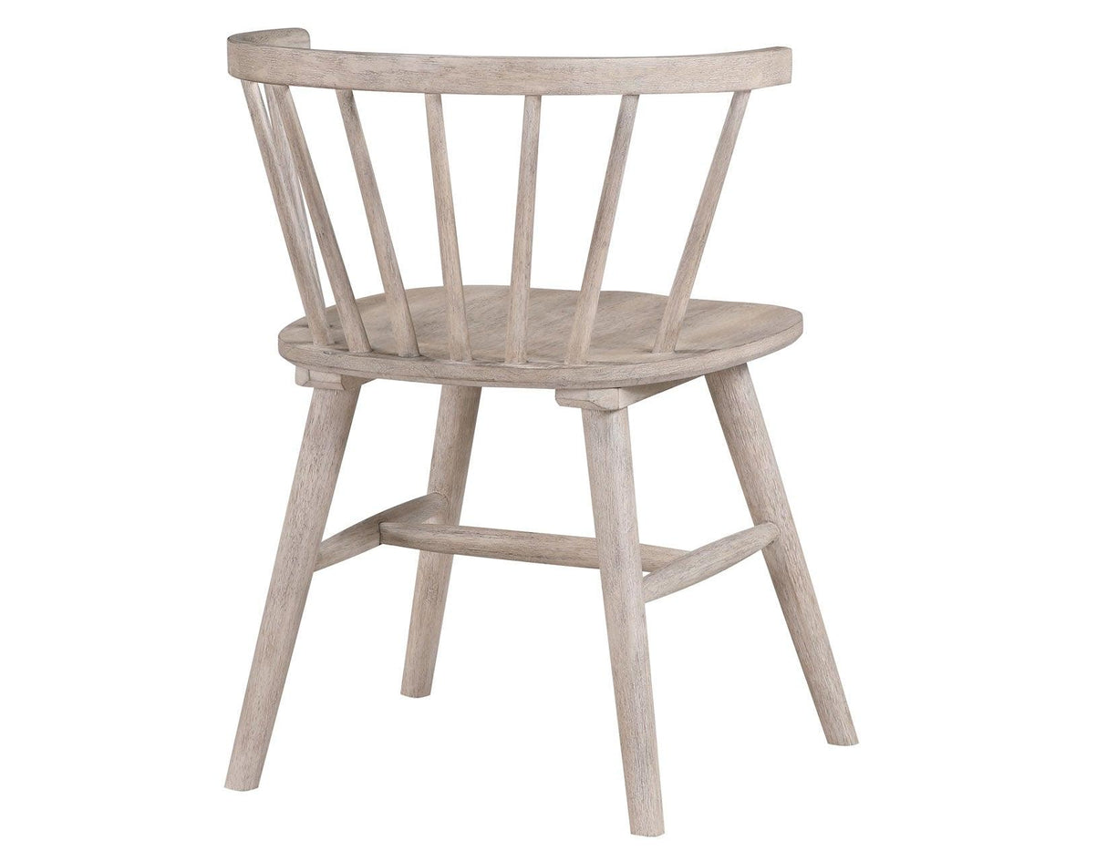 Willow Solid Wood Dining Chair, Tan by Steve Silver at Eve Furniture