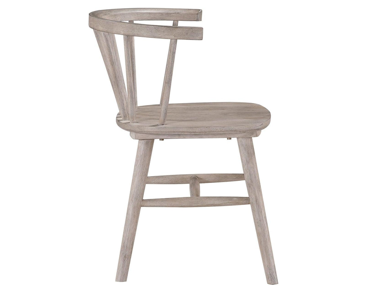 Willow Solid Wood Dining Chair, Tan by Steve Silver at Eve Furniture