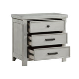 Willowbrook Light Gray Nightstand by Homelegance at Eve Furniture
