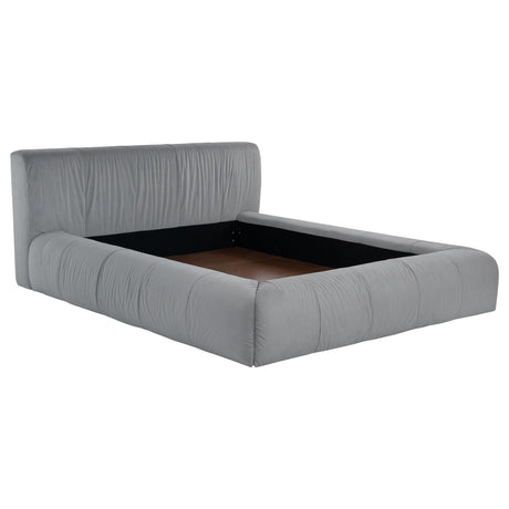 Wilshire Upholstered California King Platform Bed Grey by Coaster at Eve Furniture