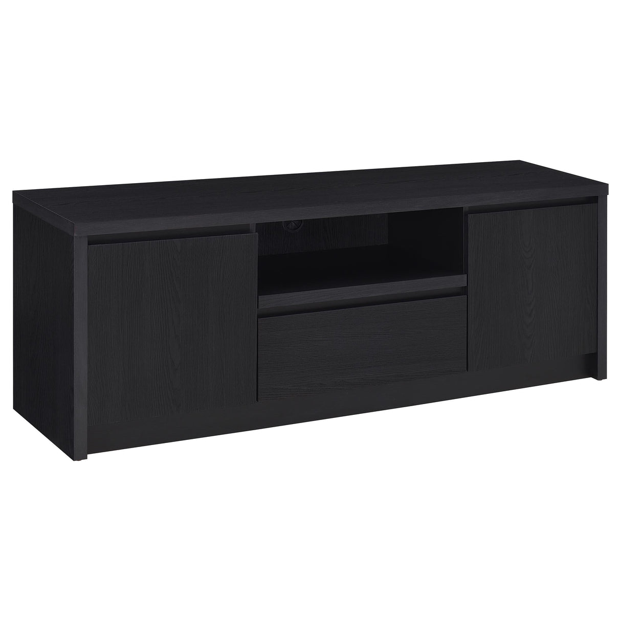 Winfield Black 3-Piece Entertainment Center 60-inch TV Stand by Coaster at Eve Furniture
