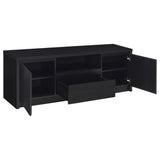 Winfield Black 3-Piece Entertainment Center 60-inch TV Stand by Coaster at Eve Furniture