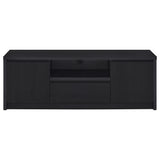 Winfield Black 3-Piece Entertainment Center 60-inch TV Stand by Coaster at Eve Furniture