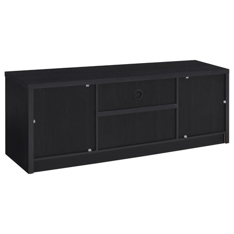 Winfield Black 3-Piece Entertainment Center 60-inch TV Stand by Coaster at Eve Furniture