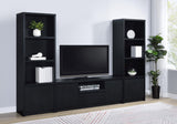 Winfield Black 3-Piece Entertainment Center 60-inch TV Stand by Coaster at Eve Furniture