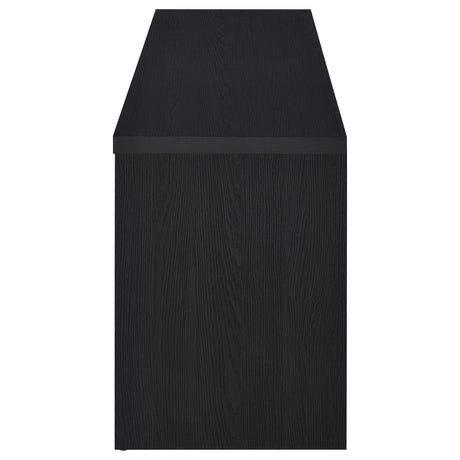 Winfield Black 3-Piece Entertainment Center 78-inch TV Stand by Coaster at Eve Furniture