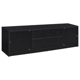 Winfield Black 3-Piece Entertainment Center 78-inch TV Stand by Coaster at Eve Furniture