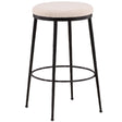 Winfield Barstool, Ivory by Dovetail at Eve Furniture