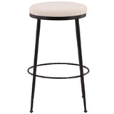 Winfield Barstool, Ivory by Dovetail at Eve Furniture