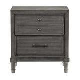 Wittenberry Gray Storage Platform Bedroom Set by Homelegance at Eve Furniture