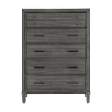 Wittenberry Gray Storage Platform Bedroom Set by Homelegance at Eve Furniture