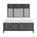 Wittenberry Gray Storage Platform Bedroom Set by Homelegance at Eve Furniture