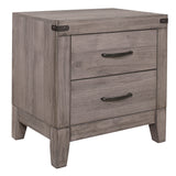 Woodrow Brownish Gray Panel Youth Bedroom Set by Homelegance at Eve Furniture