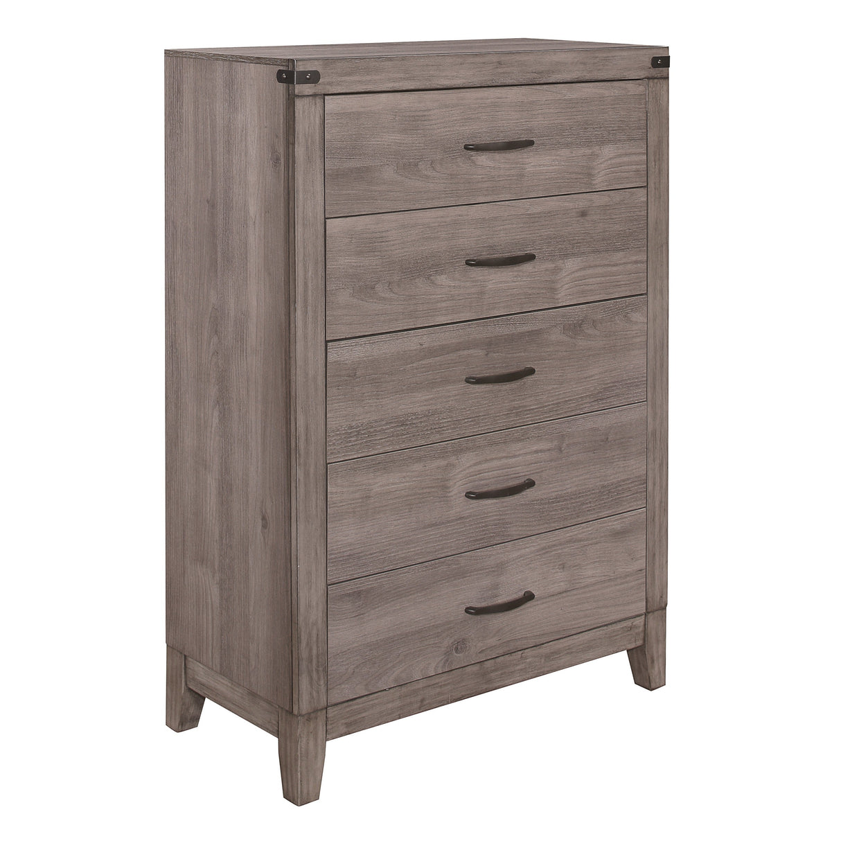 Woodrow Brownish Gray Panel Youth Bedroom Set by Homelegance at Eve Furniture