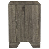 Wright Brown Oak 2-Drawer Nightstand by Coaster at Eve Furniture