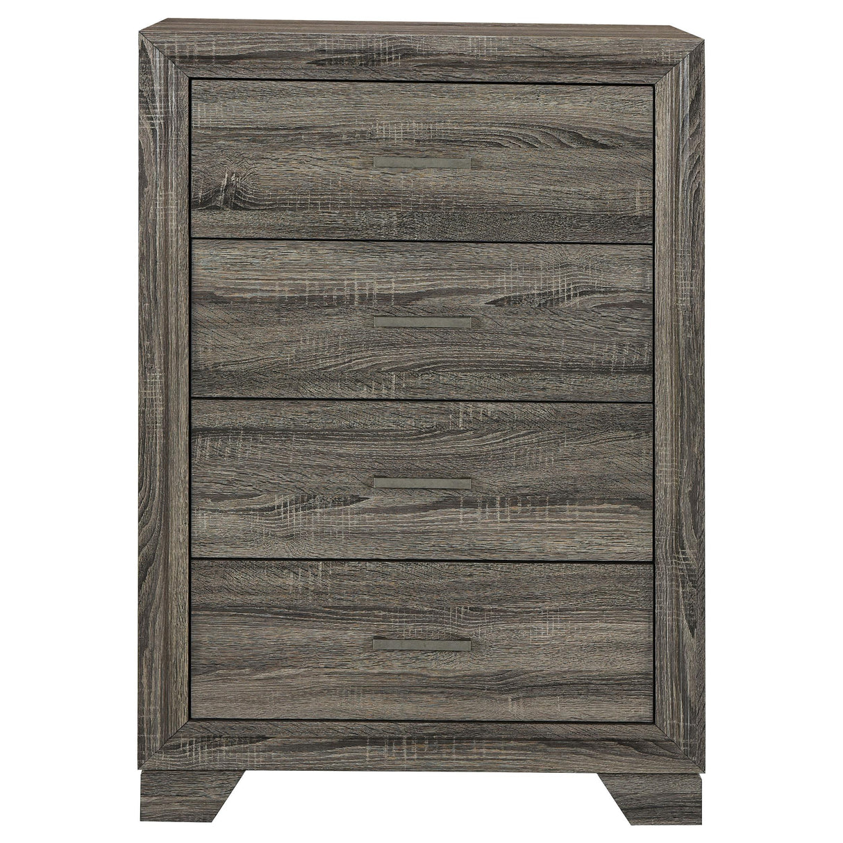 Wright 4-drawer Chest of Drawers Brown Oak by Coaster at Eve Furniture