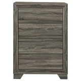 Wright 4-drawer Chest of Drawers Brown Oak by Coaster at Eve Furniture