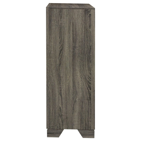 Wright 4-drawer Chest of Drawers Brown Oak by Coaster at Eve Furniture