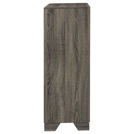 Wright 4-drawer Chest of Drawers Brown Oak by Coaster at Eve Furniture