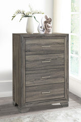 Wright 4-drawer Chest of Drawers Brown Oak by Coaster at Eve Furniture