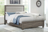 Wright Brown Oak 50-inch Upholstered Queen Bed by Coaster at Eve Furniture