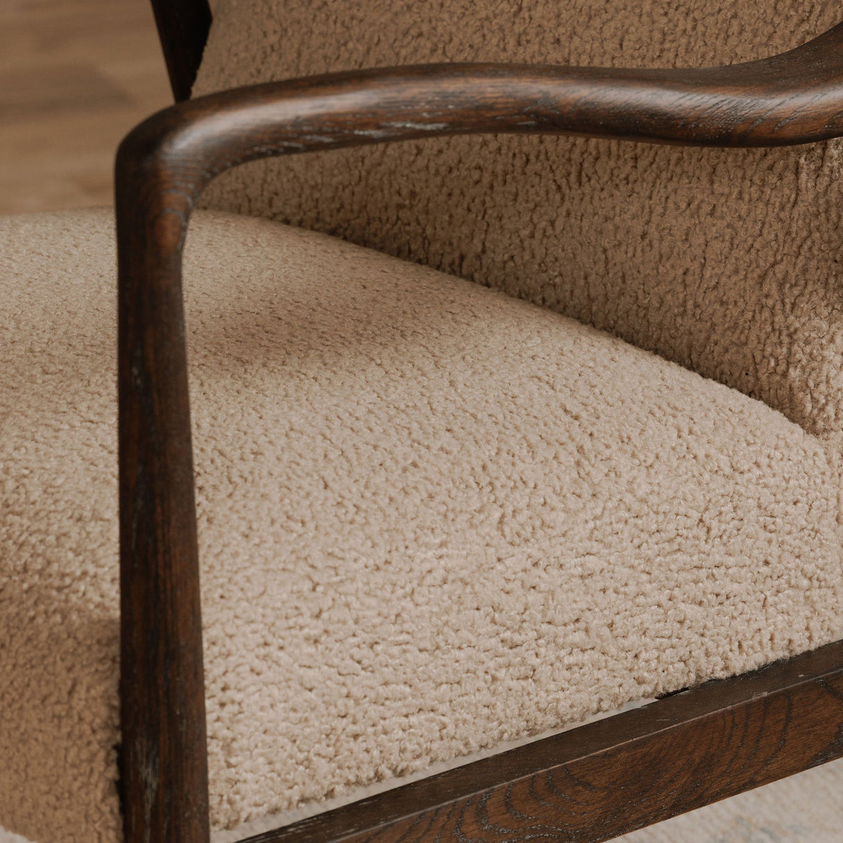 Yates Beige Accent Chair by Moe's Home at Eve Furniture