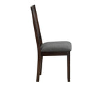 Yorktown Espresso 5-Piece Round Dining Room Set by Steve Silver at Eve Furniture