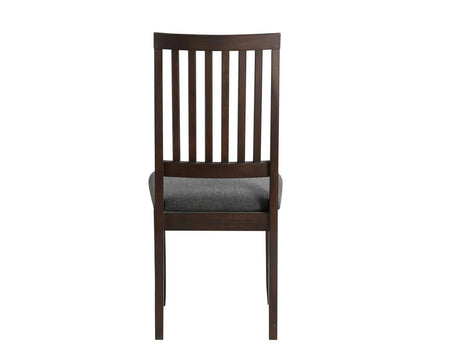 Yorktown Espresso 5-Piece Round Dining Room Set by Steve Silver at Eve Furniture