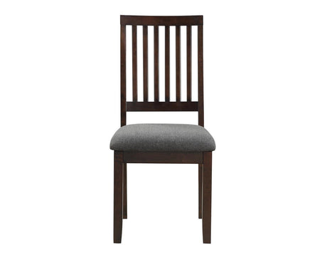 Yorktown Espresso 5-Piece Round Dining Room Set by Steve Silver at Eve Furniture