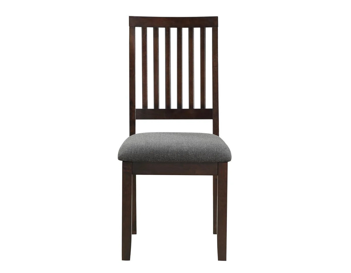 Yorktown Espresso 5-Piece Round Dining Room Set by Steve Silver at Eve Furniture