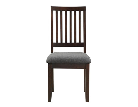 Yorktown Espresso 5-Piece Round Dining Room Set by Steve Silver at Eve Furniture