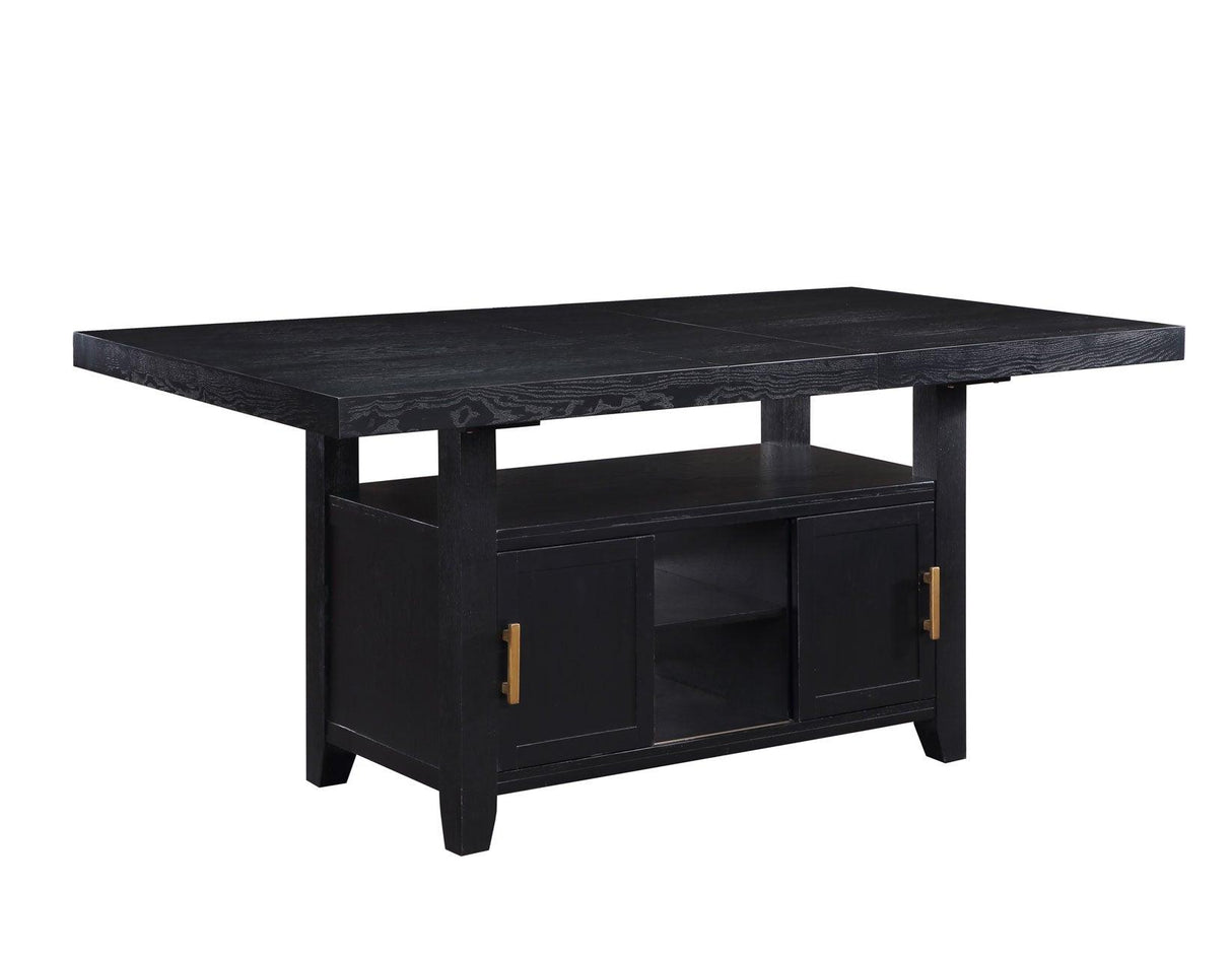 Yves 78-inch Counter Storage Table by Steve Silver at Eve Furniture