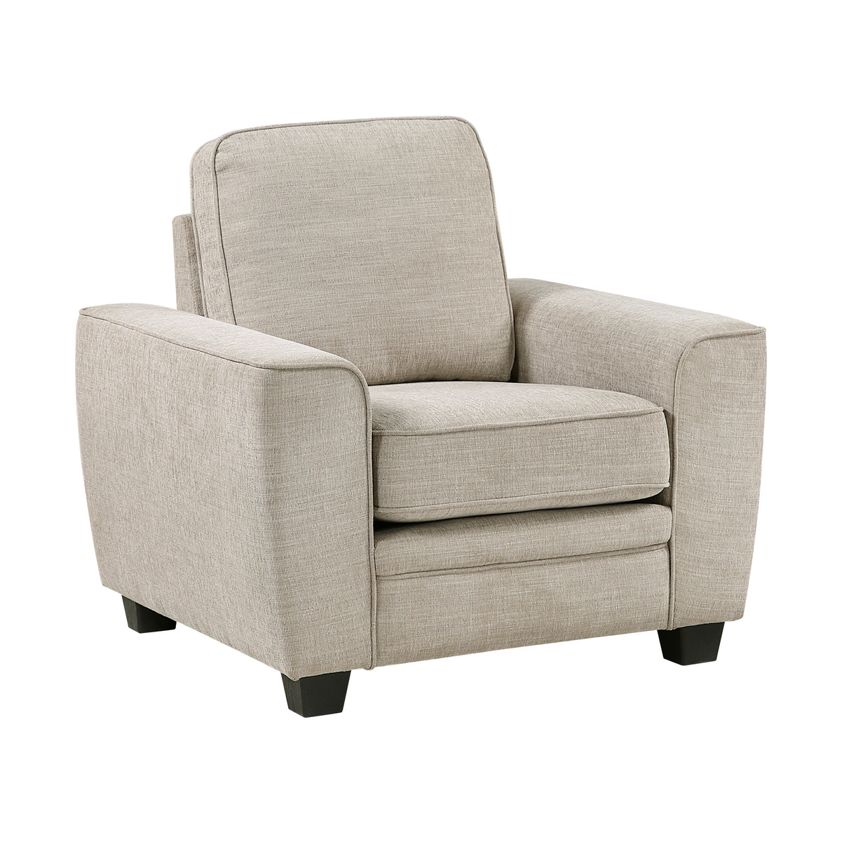 Zander Taupe Chair by Homelegance at Eve Furniture