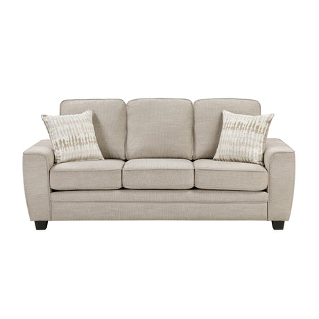 Zander Taupe Sofa by Homelegance at Eve Furniture