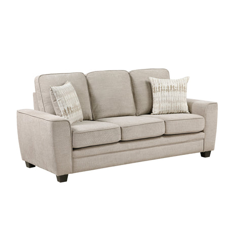 Zander Taupe Sofa by Homelegance at Eve Furniture