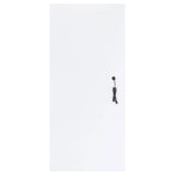 Zayan White High Gloss Full Length Floor Mirror With Lighting by Coaster at Eve Furniture