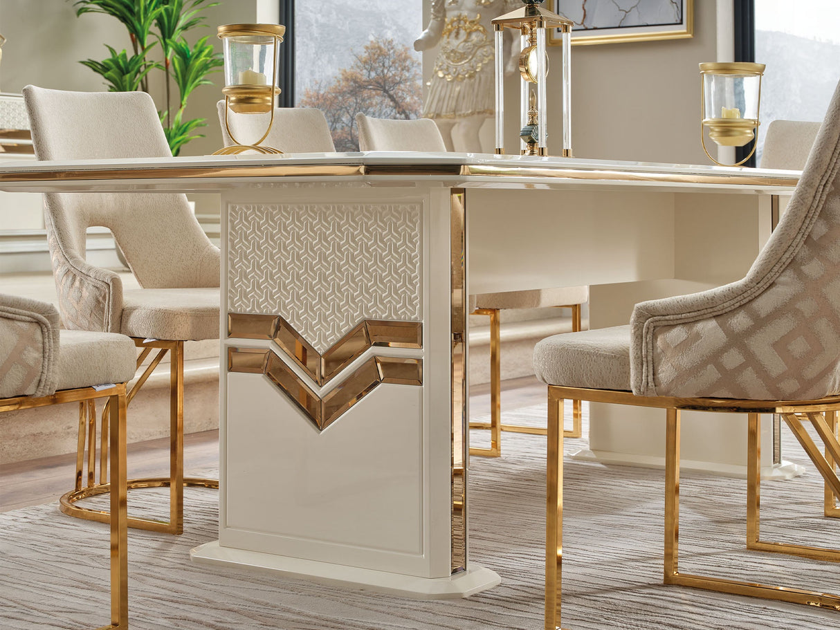 Zen Dining Table by Furnia at Eve Furniture