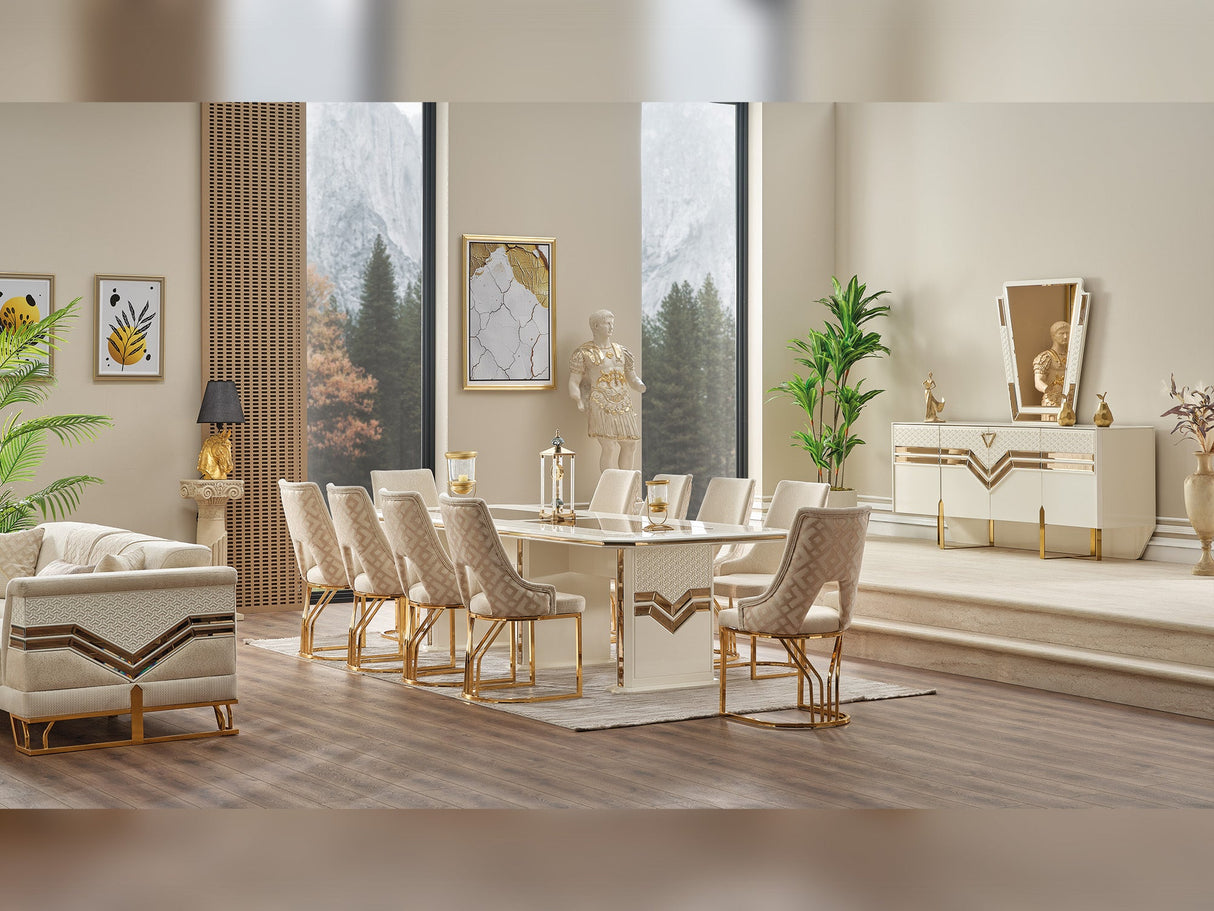 Zen Dining Table by Furnia at Eve Furniture