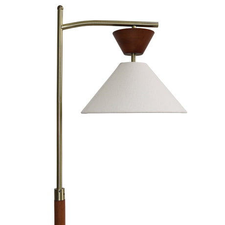 Zensa Brown Floor Lamp by Ashcroft Imports at Eve Furniture