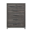 Zephyr Brownish Gray Chest by Homelegance at Eve Furniture