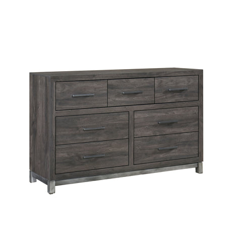 Zephyr Brownish Gray Dresser by Homelegance at Eve Furniture