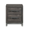 Zephyr Brownish Gray Nightstand by Homelegance at Eve Furniture