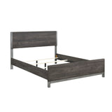 Zephyr Brownish Gray Panel Bedroom Set by Homelegance at Eve Furniture