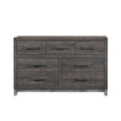 Zephyr Brownish Gray Panel Bedroom Set by Homelegance at Eve Furniture